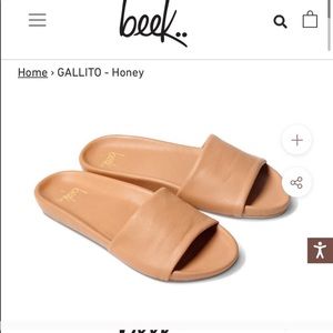 Beek • Gallito Sandals NWOT